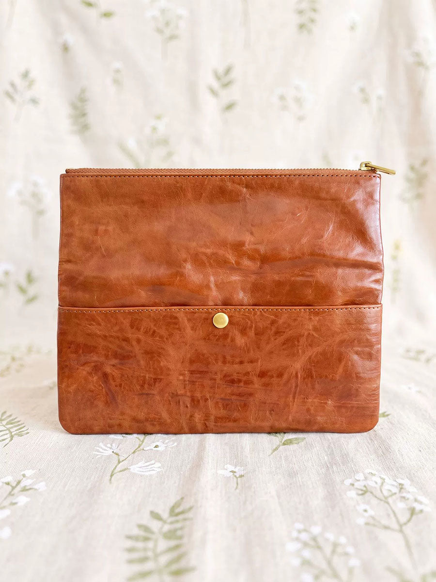 Women Genuine Leather Multi-Card Clutch – Chic Versatile Coin Purse