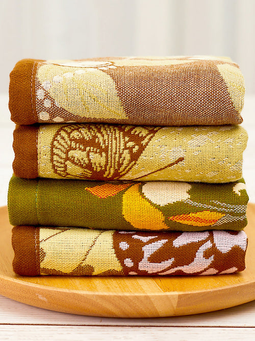4-Pack Four-Layer Cotton Gauze Towel – Soft Lint-Free Absorbent Hanging Towel