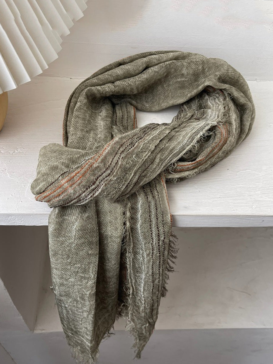 Women Ethnic Vintage Scarf – Fashion Versatile Shawl, Travel Sun-Protection Wrap