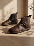 Women Casual Comfort Leather Ankle Boots