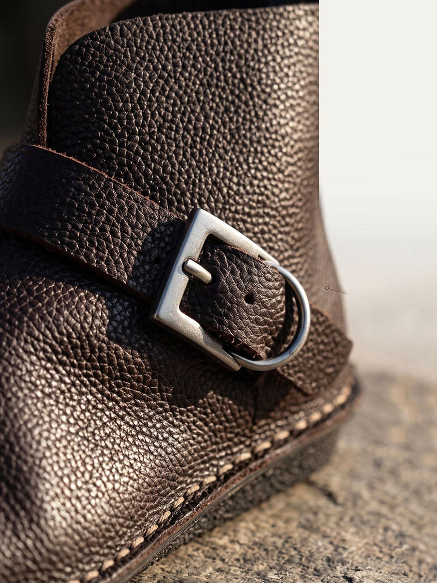 Women Casual Comfort Leather Ankle Boots