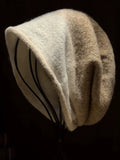 Women Autumn Winter Gradient Color-Block Knit Slouchy Beanie