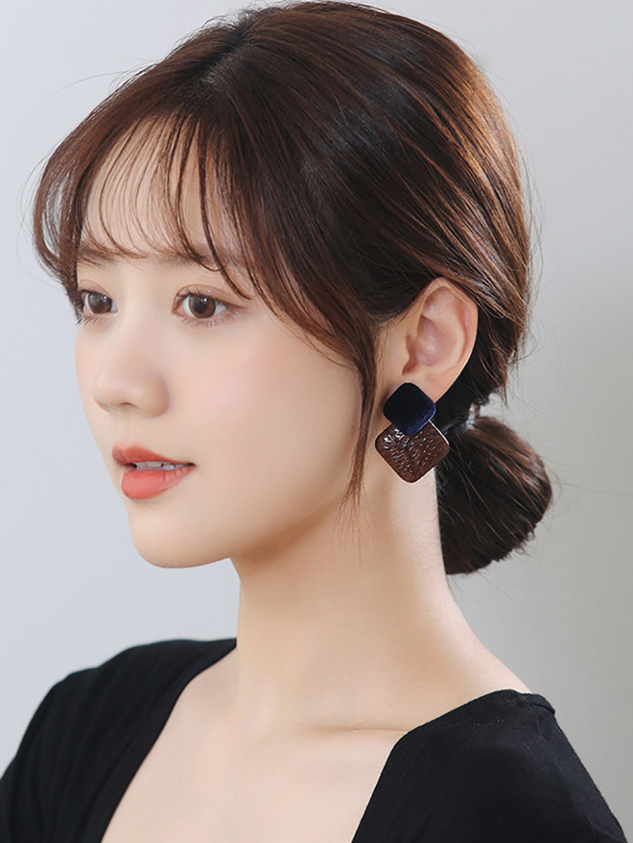 Women Retro Geometric Trendy Earrings