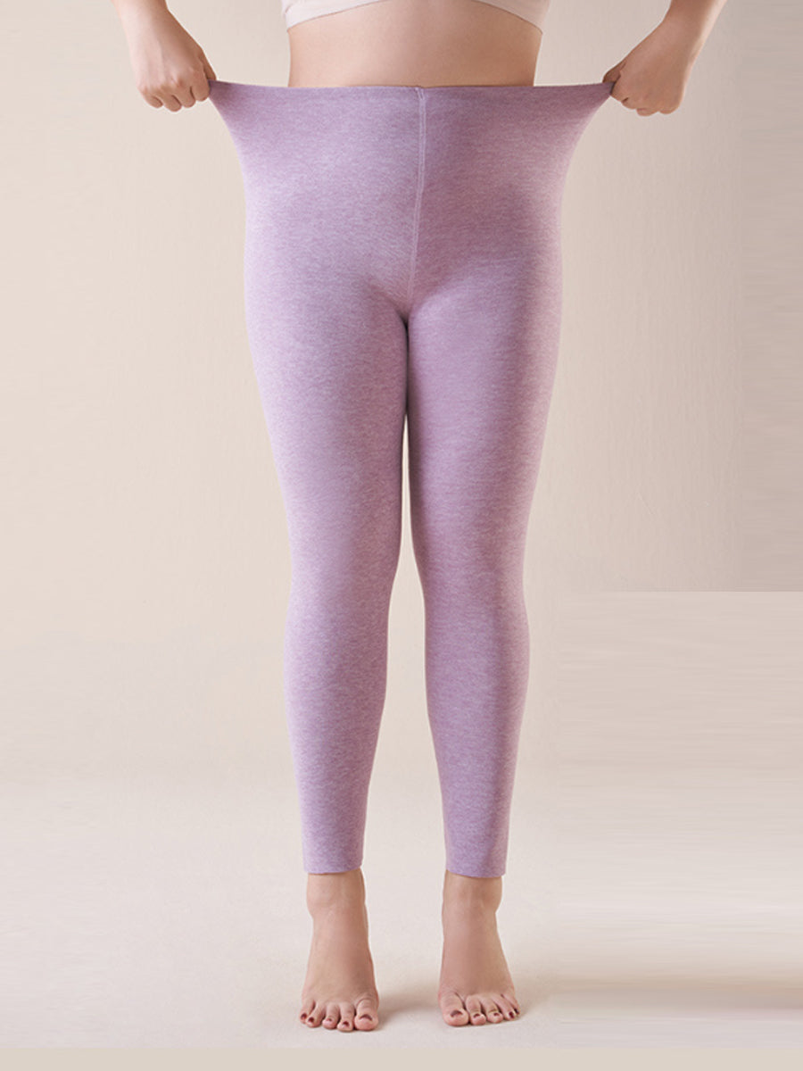 Women Fleece-Lined Butt-Lifting Slim Thermal Pants