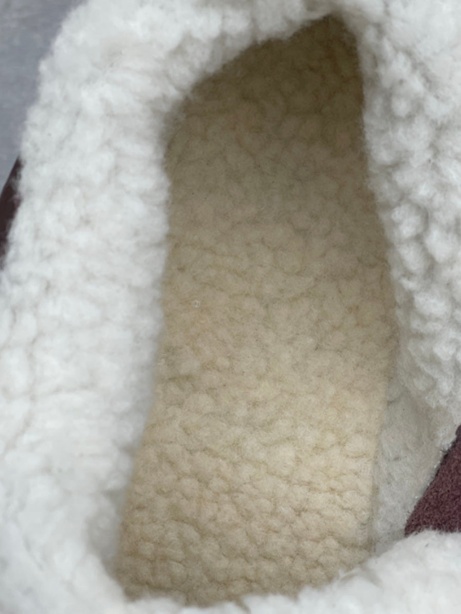 Women Winter Fleece-Lined Warm Flat Ankle Boots