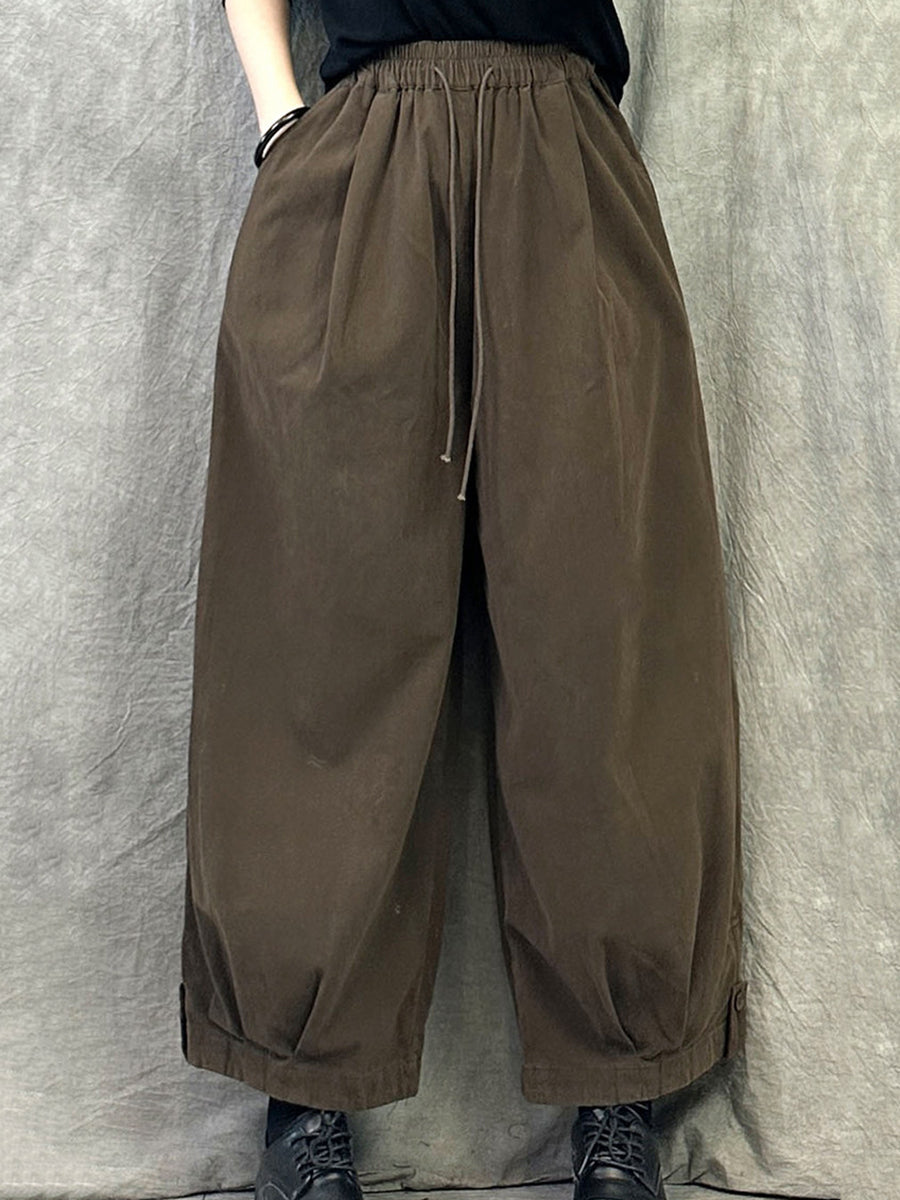 Women Effortless Chic Straight-Leg Casual Pants