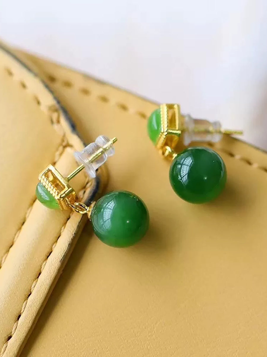 Women Vintage Palace Style Solid Color Drop Earrings