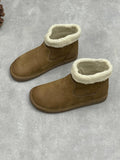 Women Solid Retro Comfort Winter Snow Boots