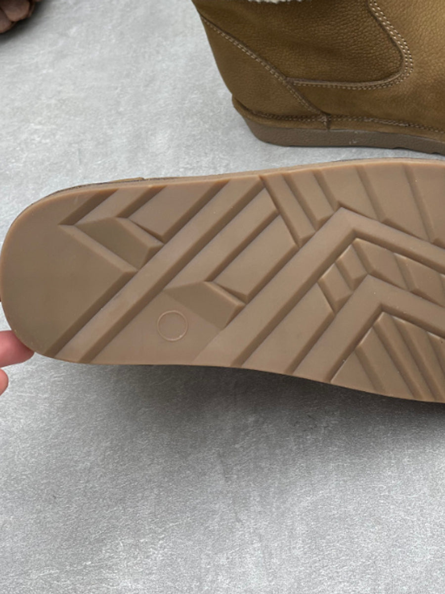 Women Solid Retro Comfort Winter Snow Boots