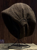 Women Winter Vintage Warm Knit Slouchy Beanie Hat