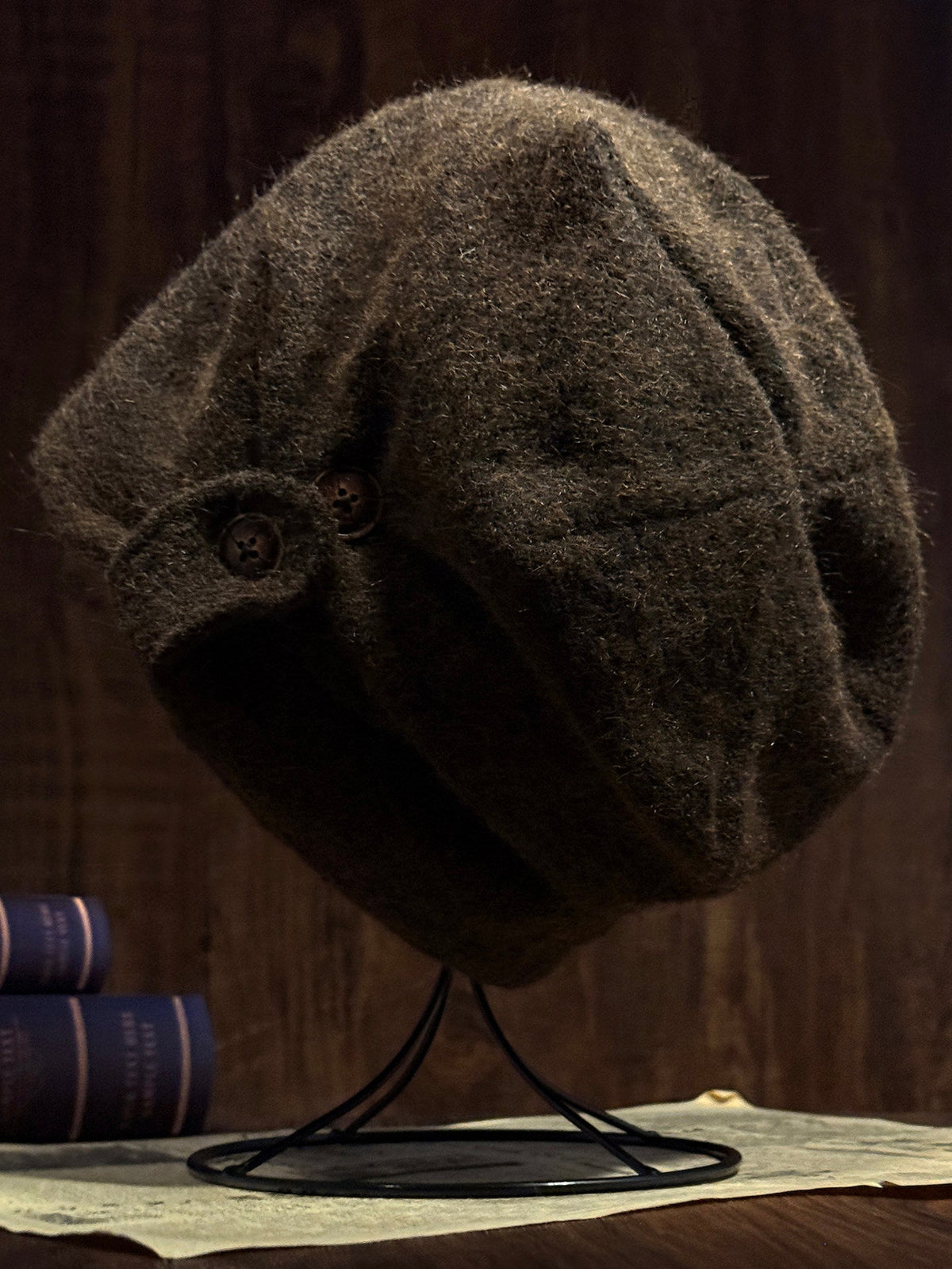 Women Winter Vintage Warm Knit Slouchy Beanie Hat