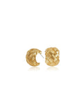 Women Elegant Woven Copper Alloy Geometric Earrings