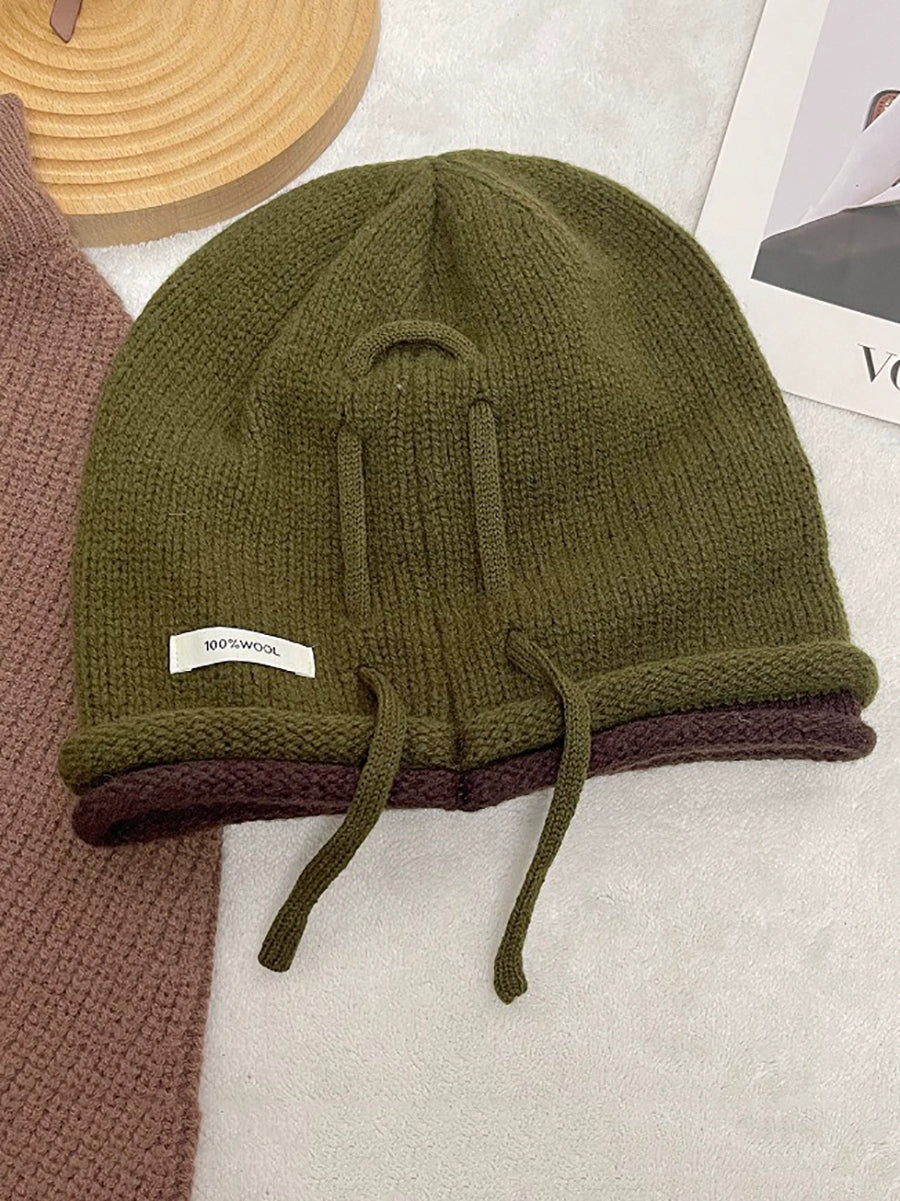 Women Winter Effortless Chic Wool Slouchy Beanie