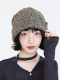 Women Lazy Style Thickened Warm Knit Slouchy Beanie