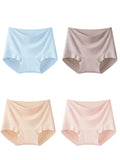 4 Pieces Women Modal High Waist Tummy Control Briefs