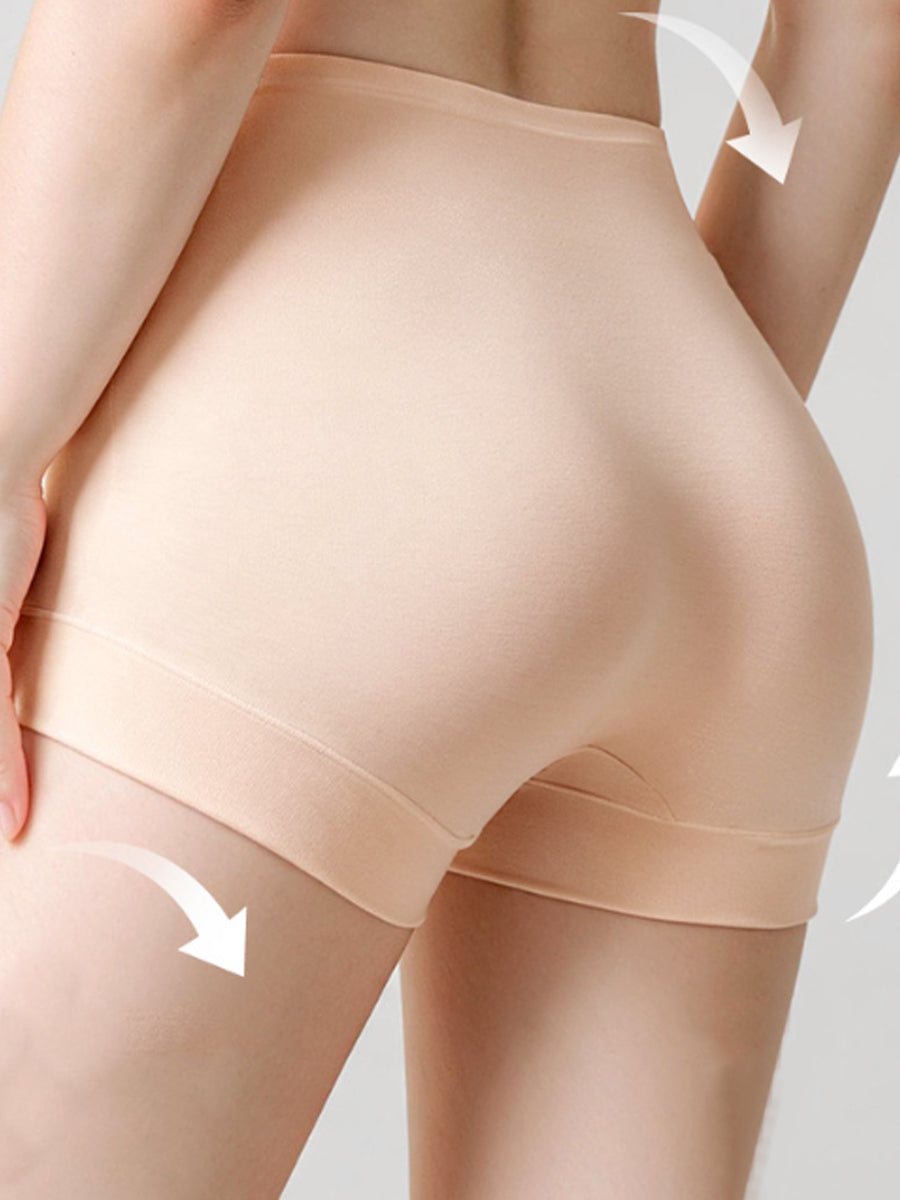 4 Pieces Women Modal High Waist Tummy Control Briefs